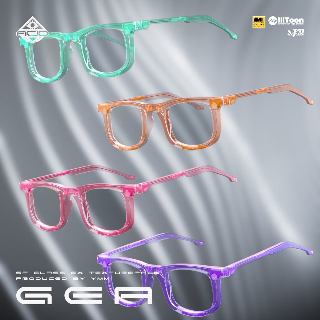 テクスチャパック「Gea Ex Texturepack v1.0」カラバリ11色有