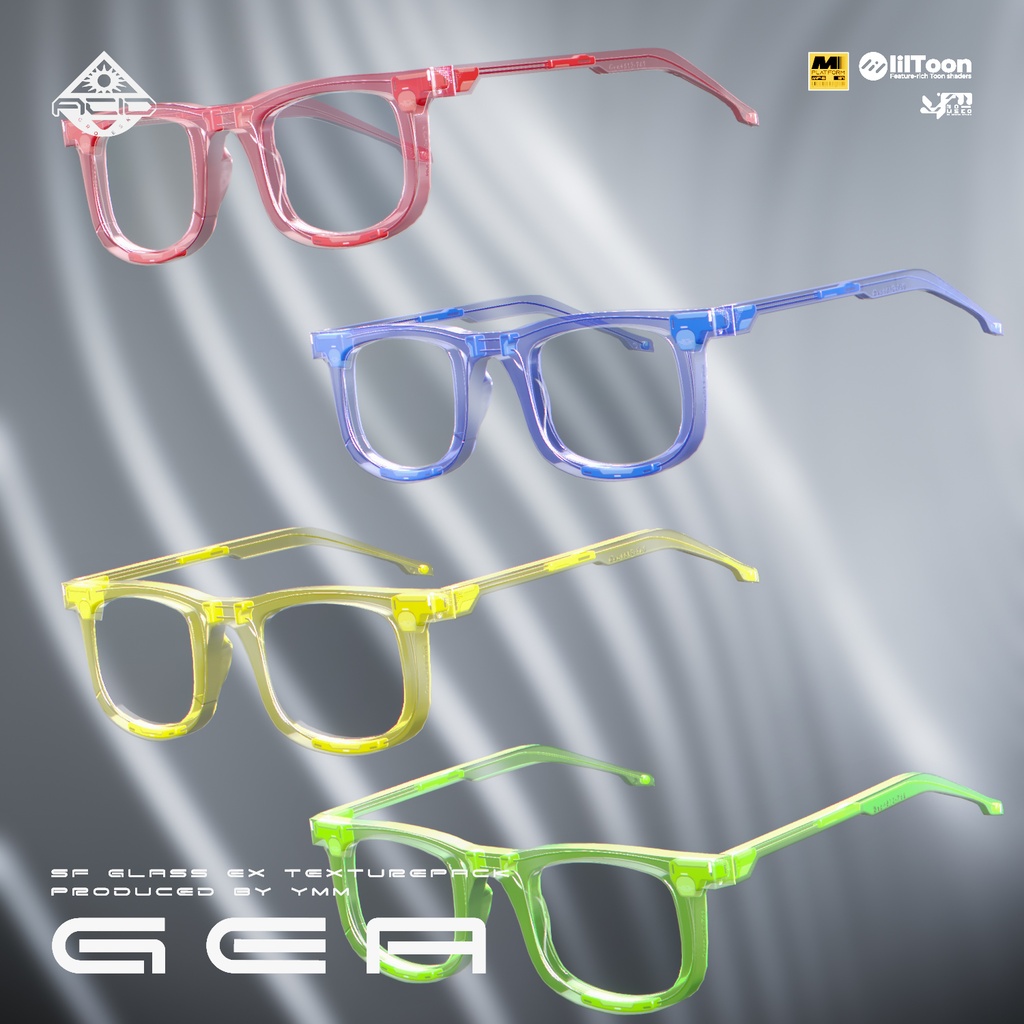 テクスチャパック「Gea Ex Texturepack v1.0」カラバリ11色有