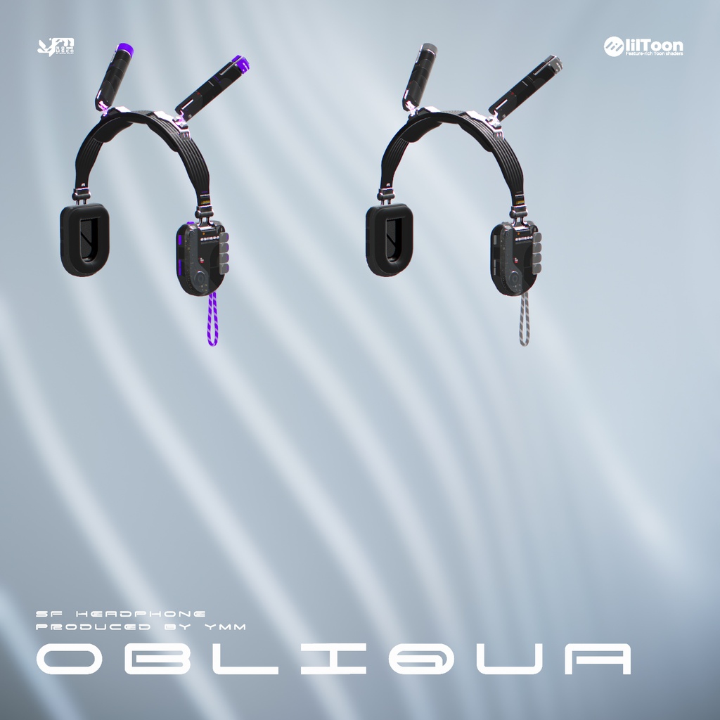 3Dモデル「obliqua v1.0」MA / PB対応 カラバリ29色