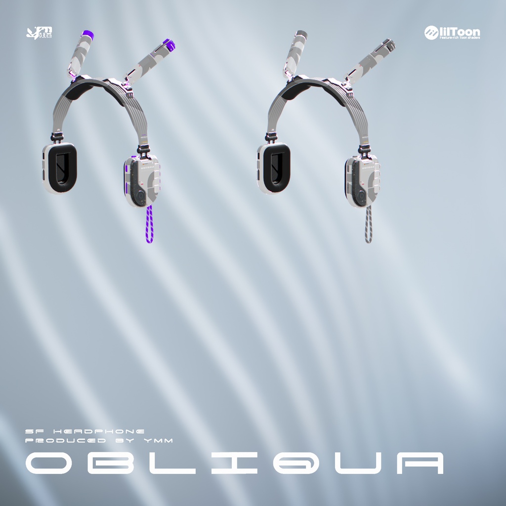 3Dモデル「obliqua v1.0」MA / PB対応 カラバリ29色