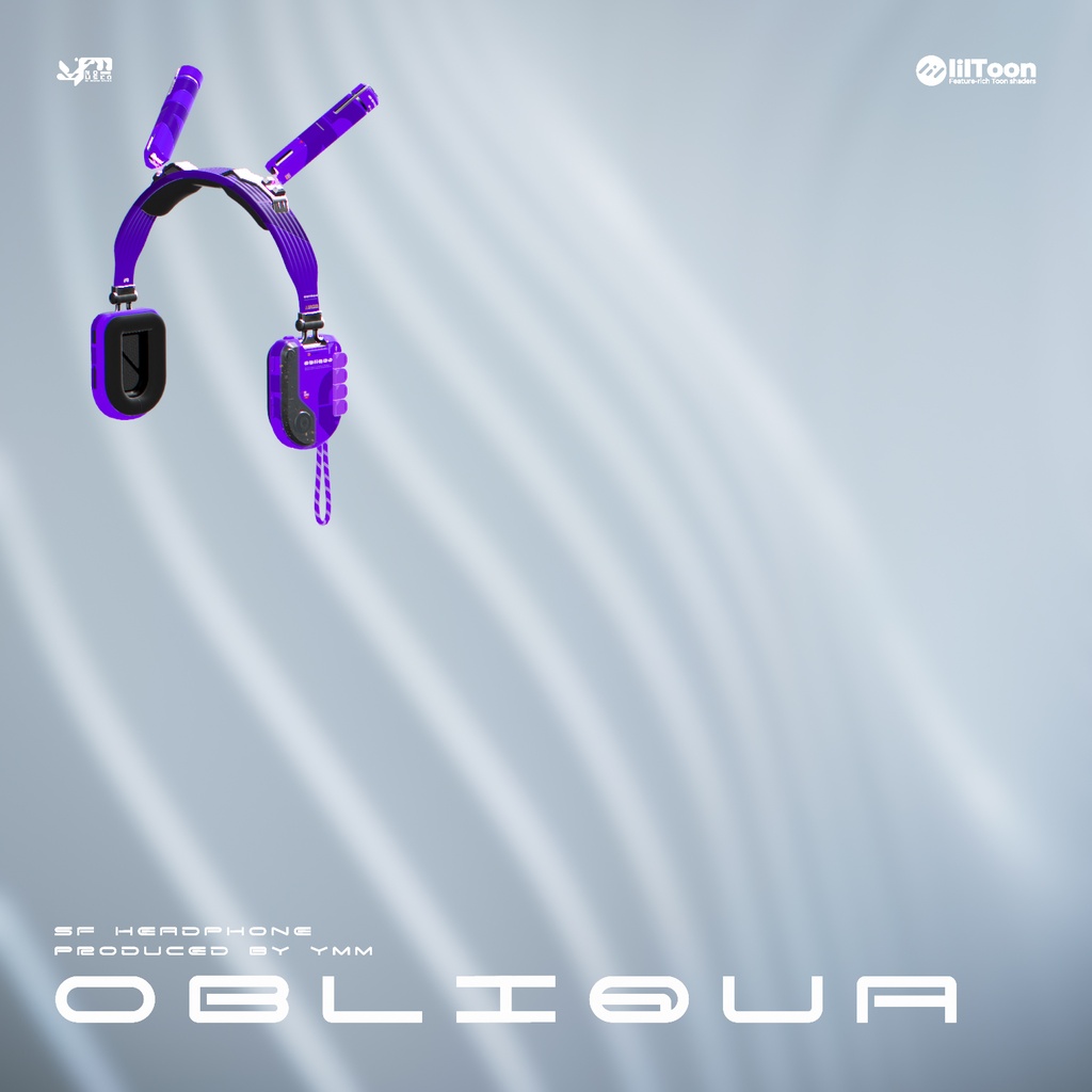 3Dモデル「obliqua v1.0」MA / PB対応 カラバリ29色