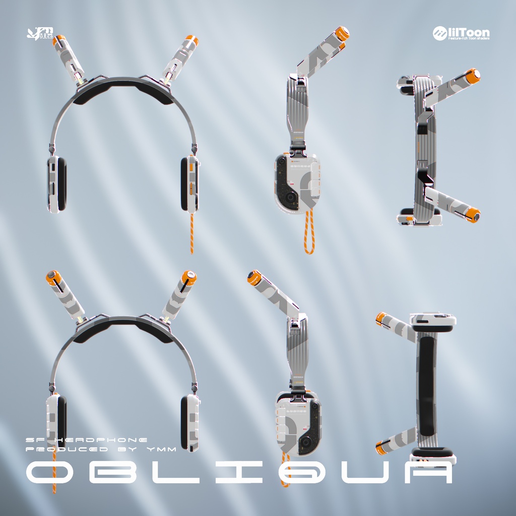 3Dモデル「obliqua v1.0」MA / PB対応 カラバリ29色
