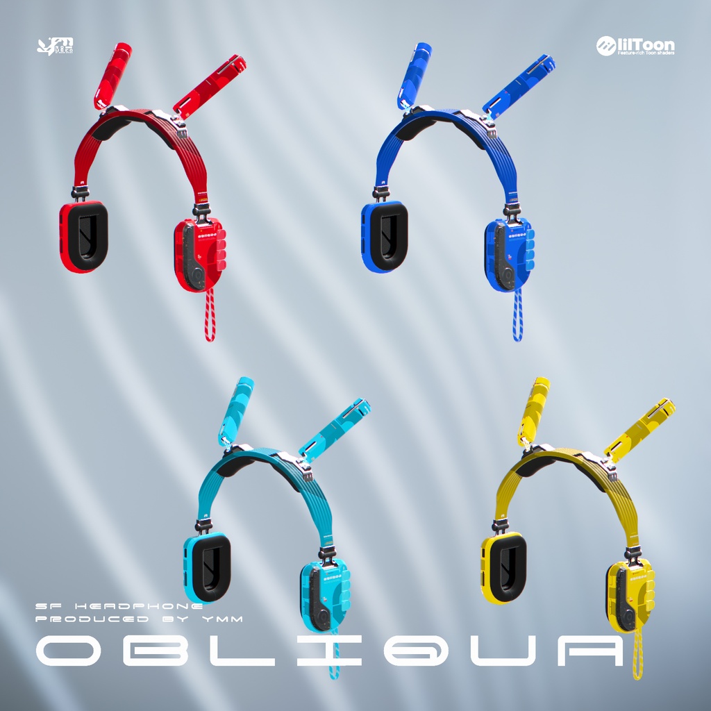 3Dモデル「obliqua v1.0」MA / PB対応 カラバリ29色