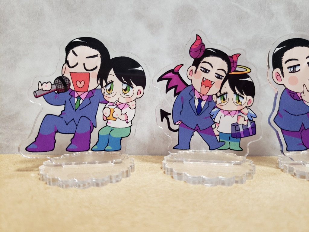 狂聡アクスタ(4個セット)B級品 ※紹介文必読