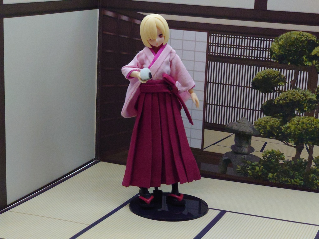 メガミデバイス　巫女服　ピンク