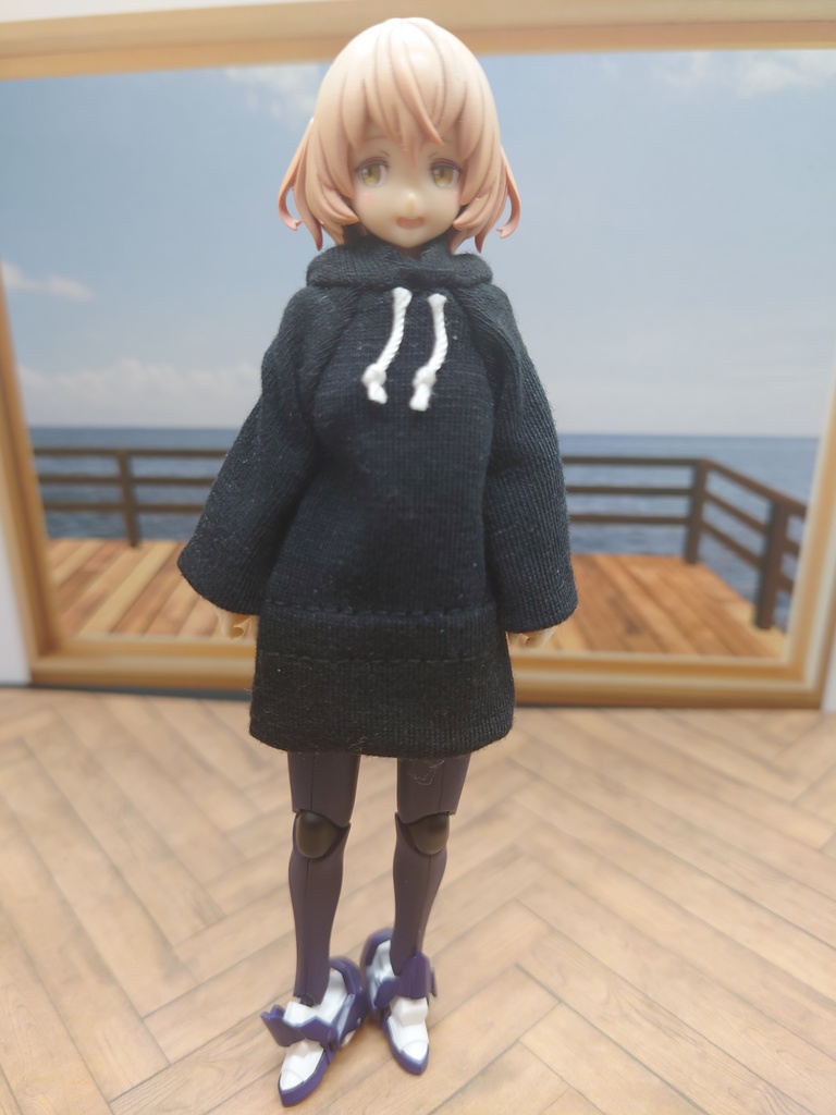 パーカー　メガミデバイス用　黒