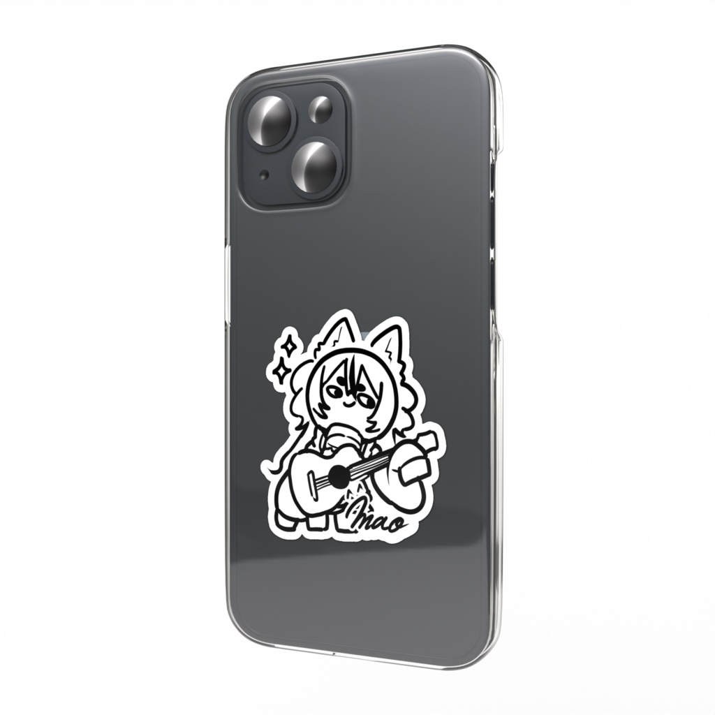 ෆcuteマオのステッカー(ギター)ෆ