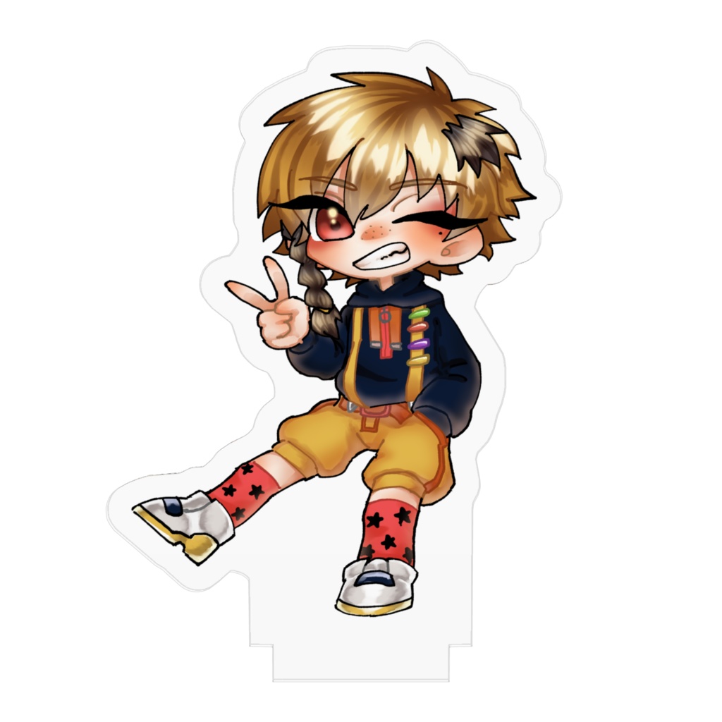 卯月春兎アクリルスタンドver.テレキャスタービーボーイ衣装