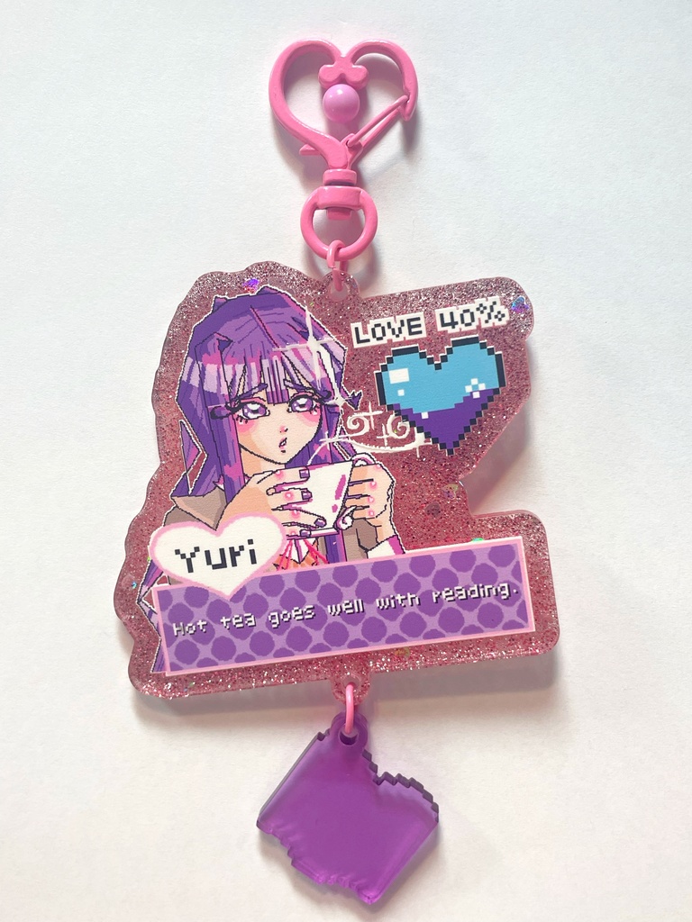 アクリルキーホルダー全4種 ポストカード1個につき1枚付き(ランダム)