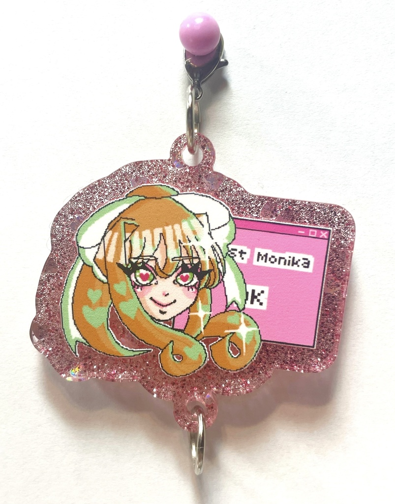 ミニアクリルチャーム全4種 ポストカード1個につき1枚付き(ランダム)