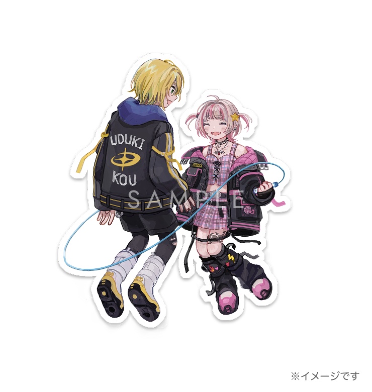 おりコウなわとびステッカー