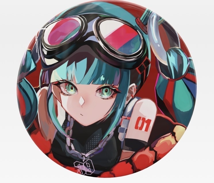 【25個以上】『初音ミク マジカルミライ 2023』HEROオリジナルイラスト缶バッジ　57㎜