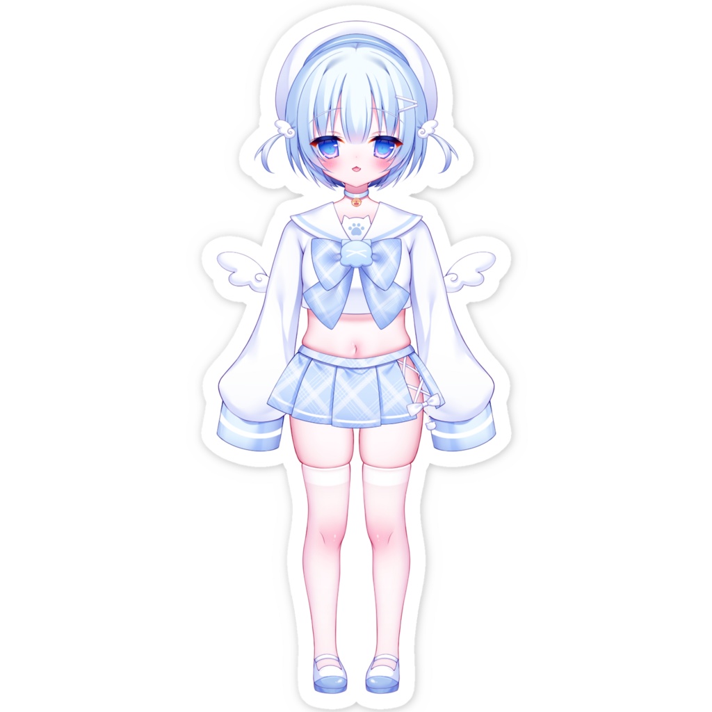 立ち絵💙そらちゃん💙ステッカー