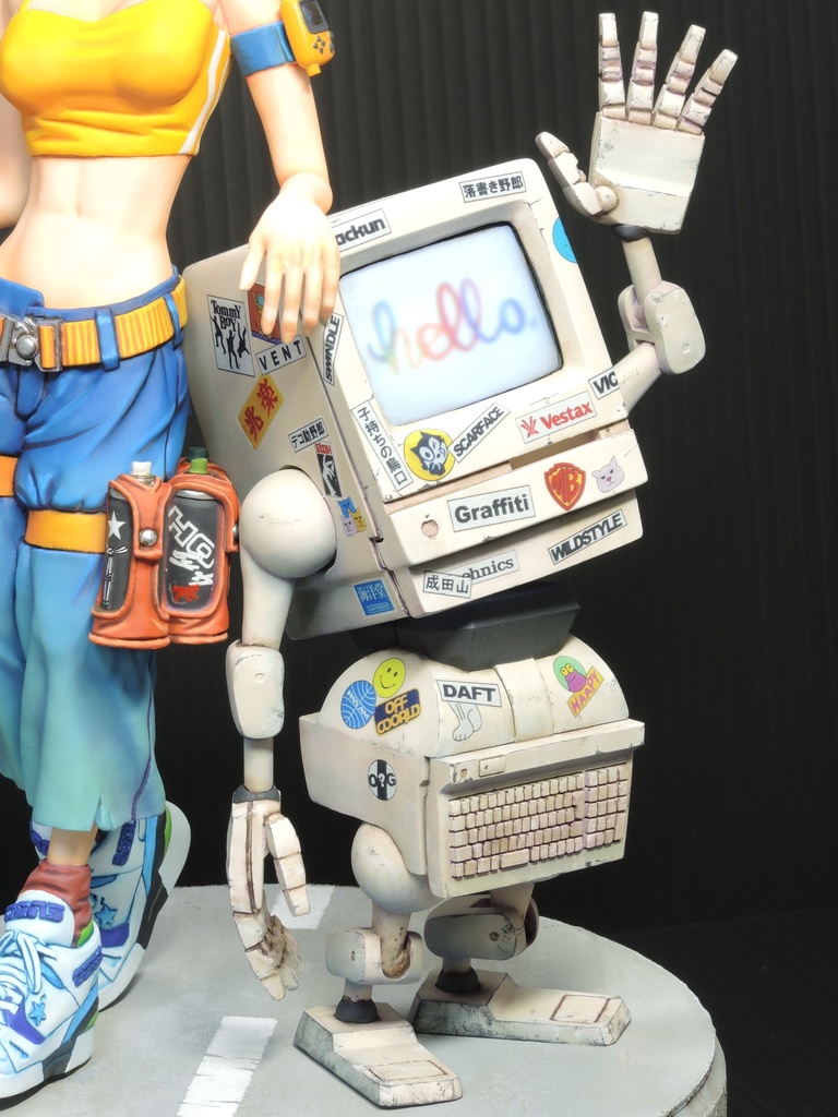 KEI AND MACKUN 【未塗装組み立てレジンキット】