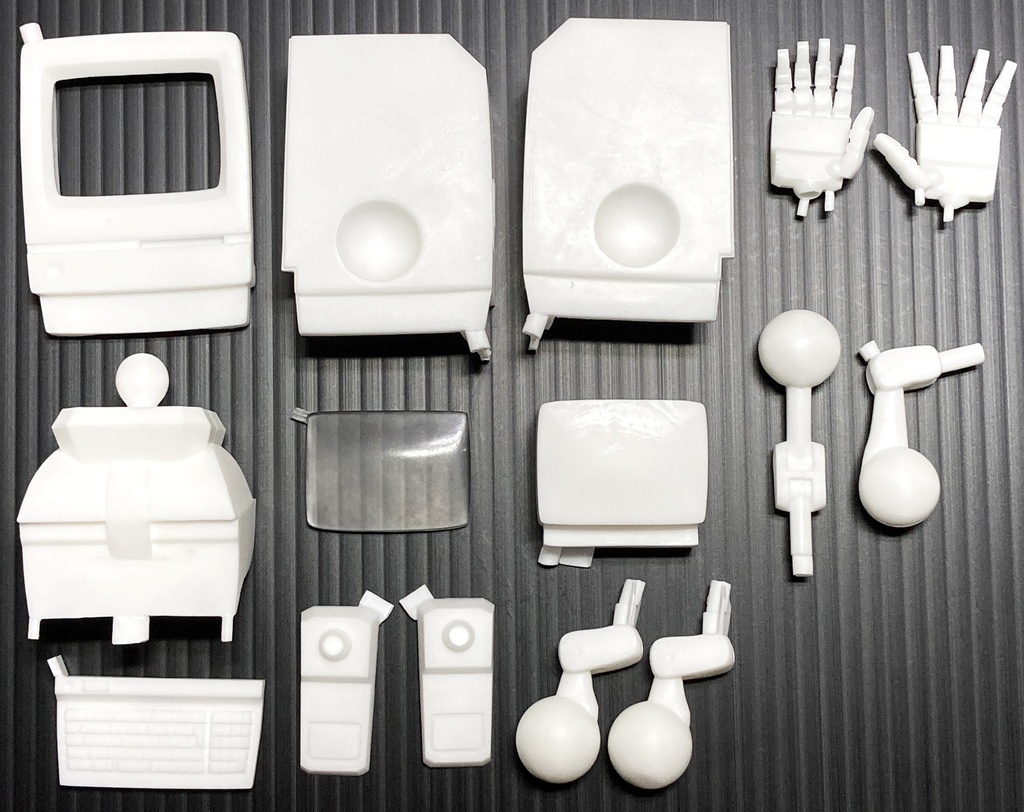 KEI AND MACKUN 【未塗装組み立てレジンキット】