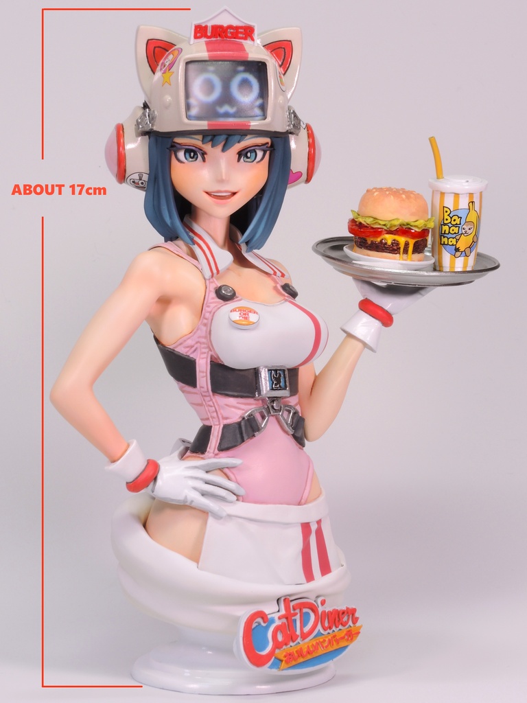 CAT DINER COFFEE MAKER【未塗装組み立てオリジナルガレージキット】