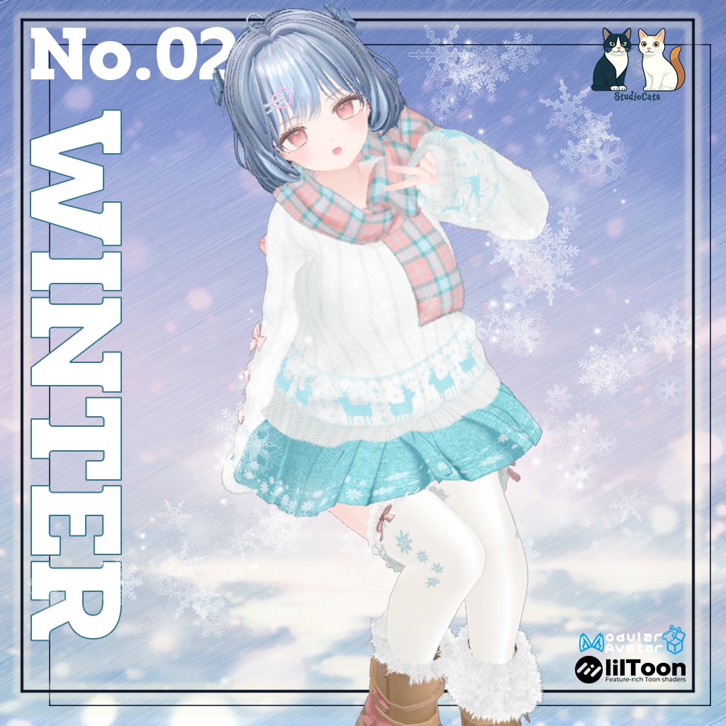 No.02❄️WinterSnow❄️(18アバター対応)