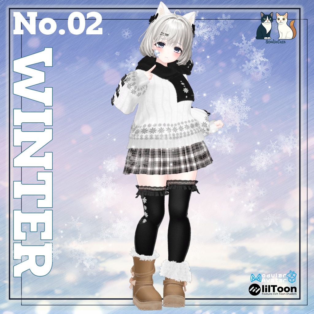 No.02❄️WinterSnow❄️(18アバター対応)