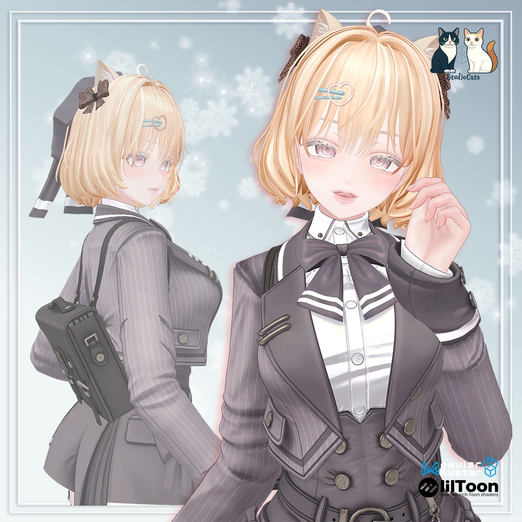 No.03❄️Winter Hair❄️(19アバター対応)