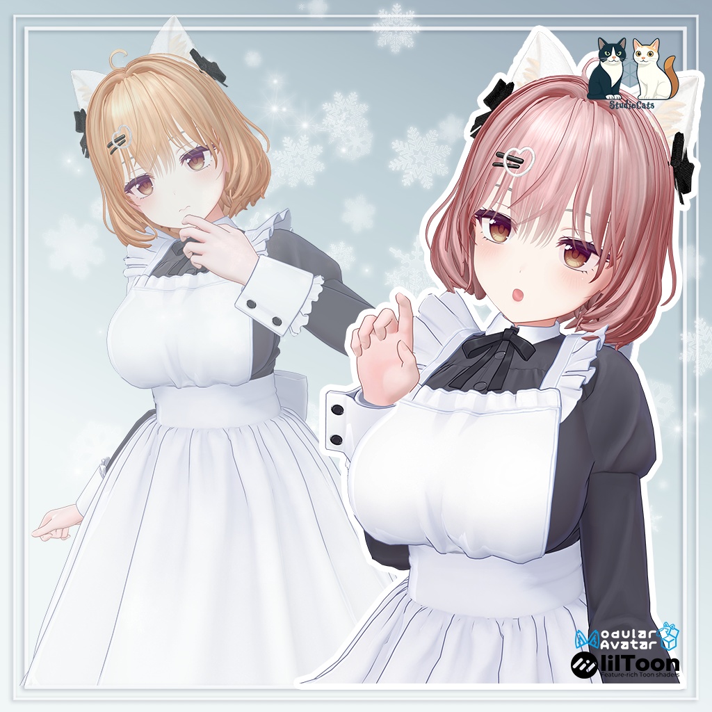 No.03❄️Winter Hair❄️(19アバター対応)