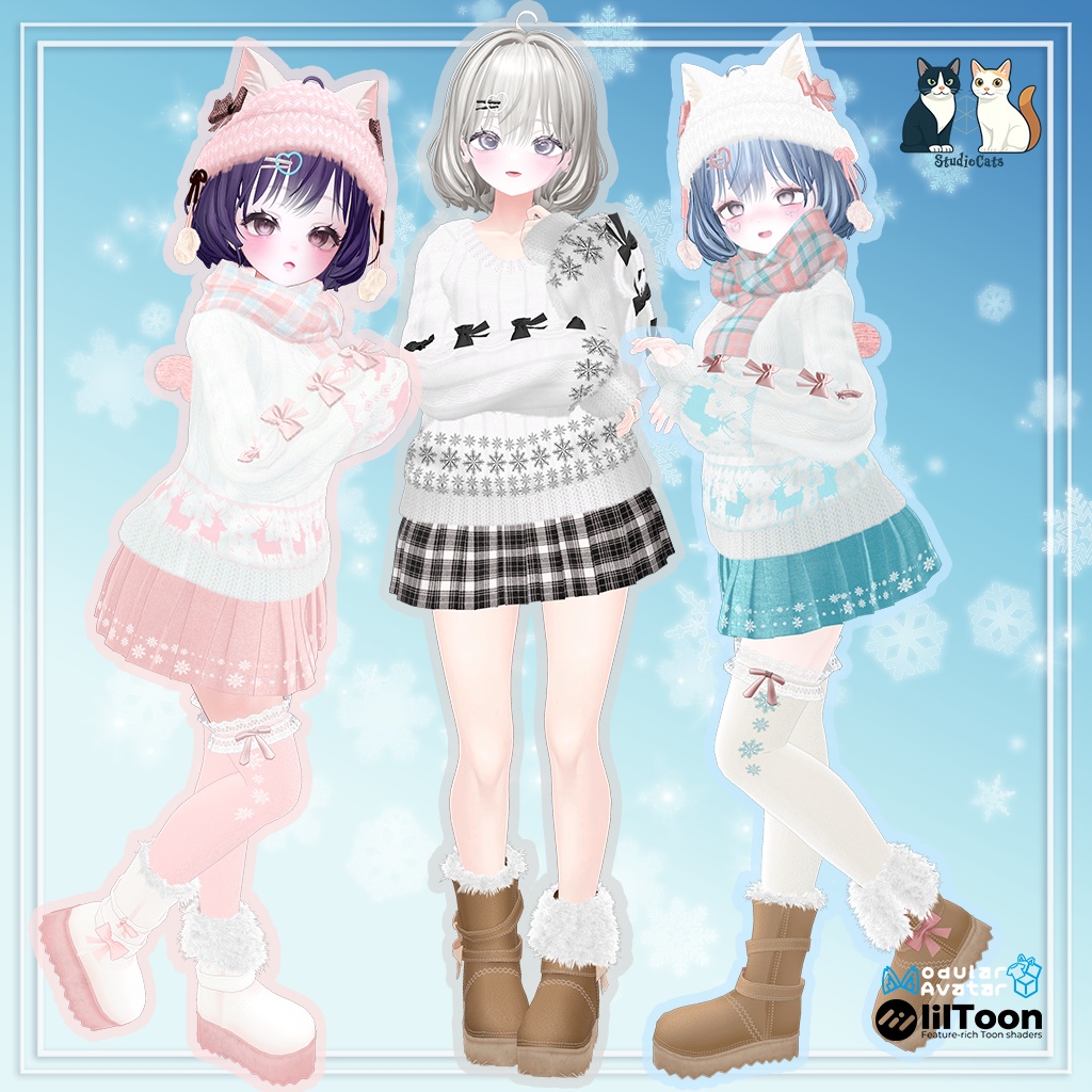 No.03❄️Winter Hair❄️(19アバター対応)