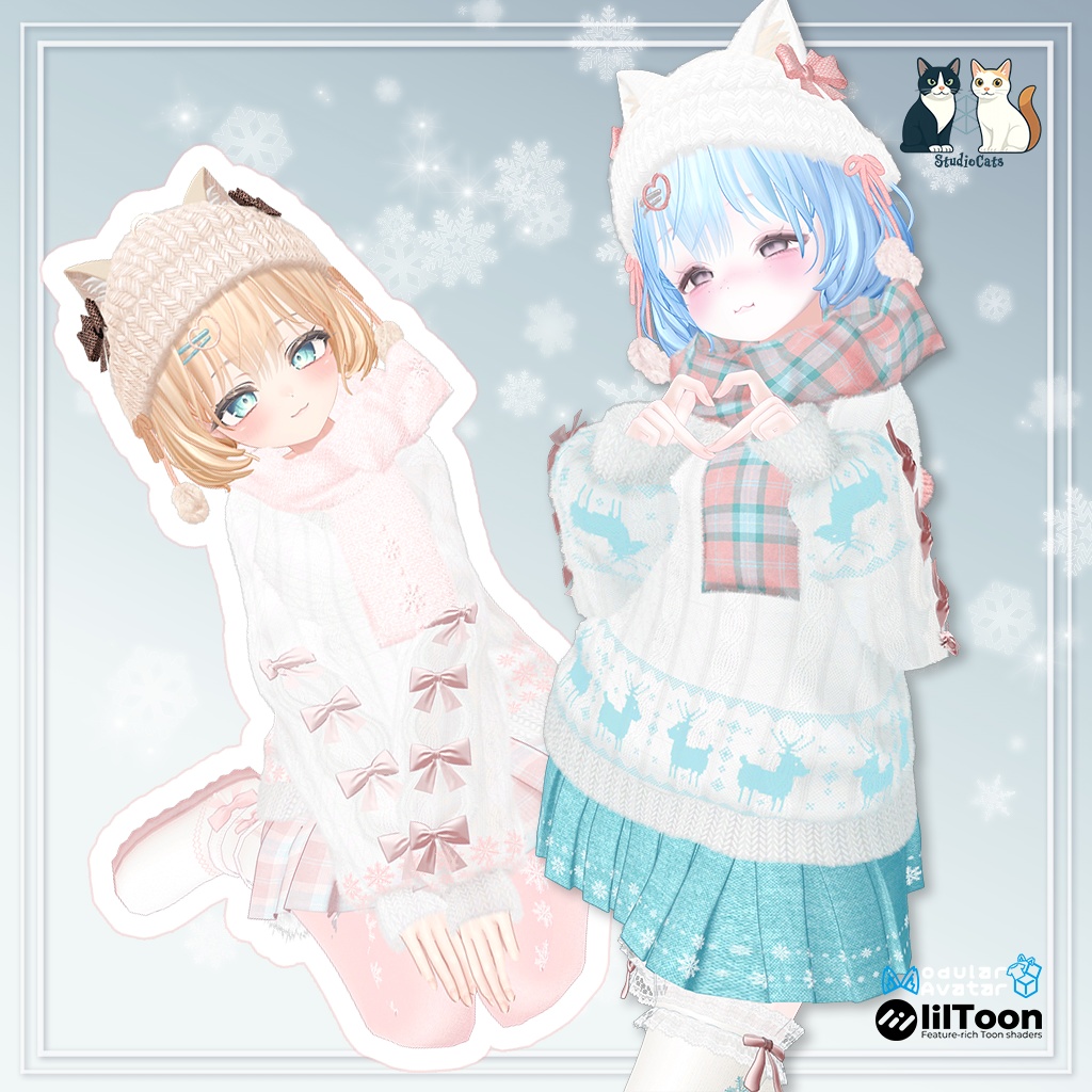 No.03❄️Winter Hair❄️(19アバター対応)