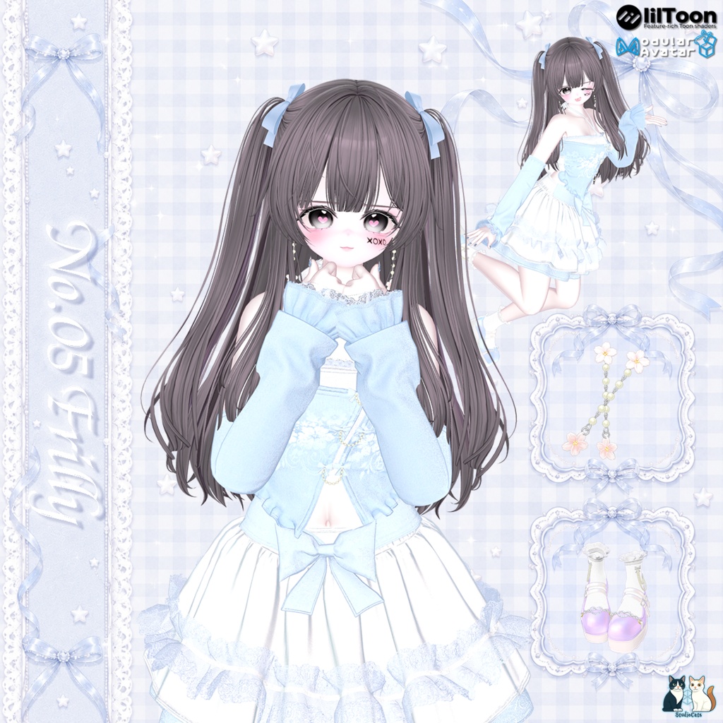 🎀No.05 Frilly🎀 (18アバター対応)