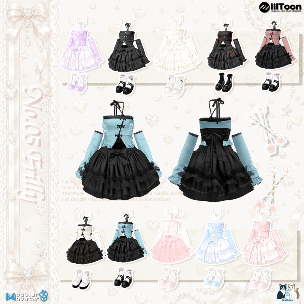 🎀No.05 Frilly🎀 (18アバター対応)