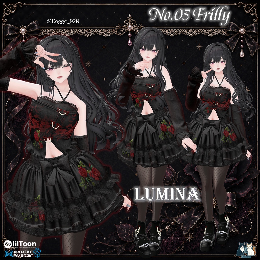 🎀No.05 Frilly🎀 (18アバター対応)