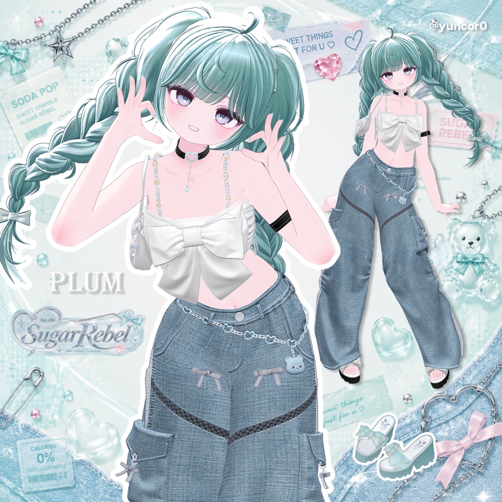 💕No.06 SugarRebel💕 (18アバター対応)