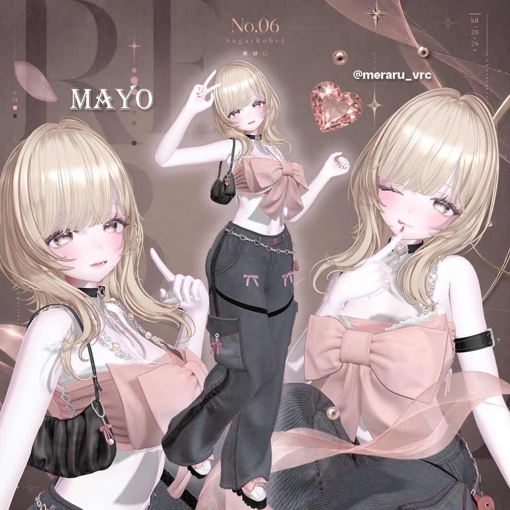 💕No.06 SugarRebel💕 (18アバター対応)