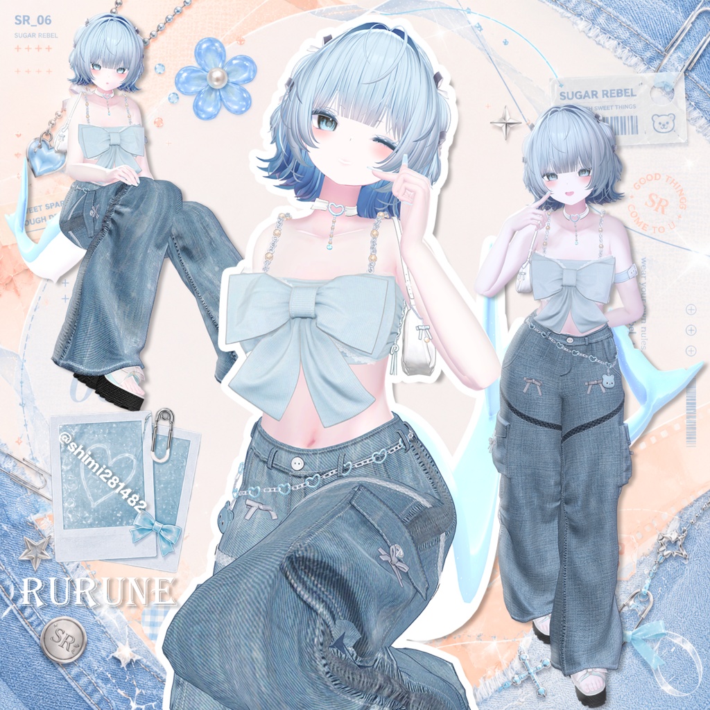 💕No.06 SugarRebel💕 (18アバター対応)