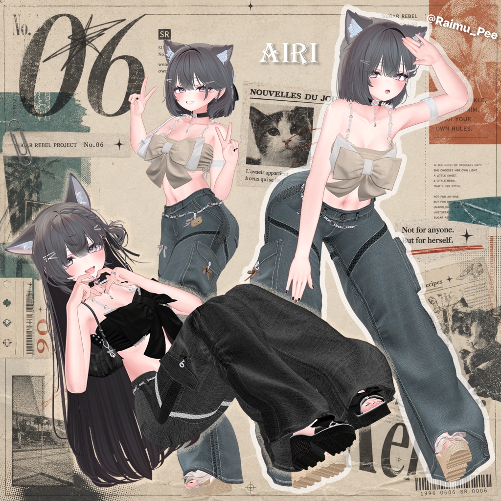 💕No.06 SugarRebel💕 (18アバター対応)