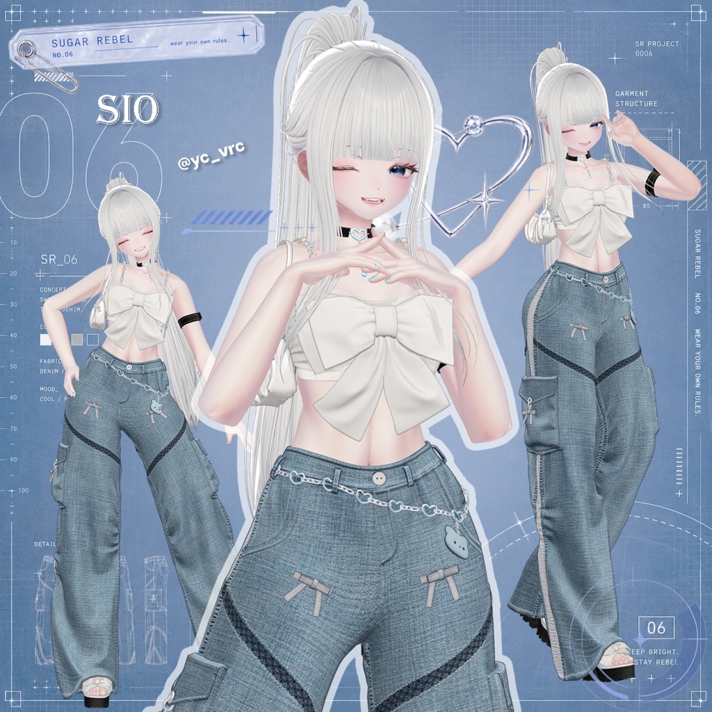 💕No.06 SugarRebel💕 (18アバター対応)