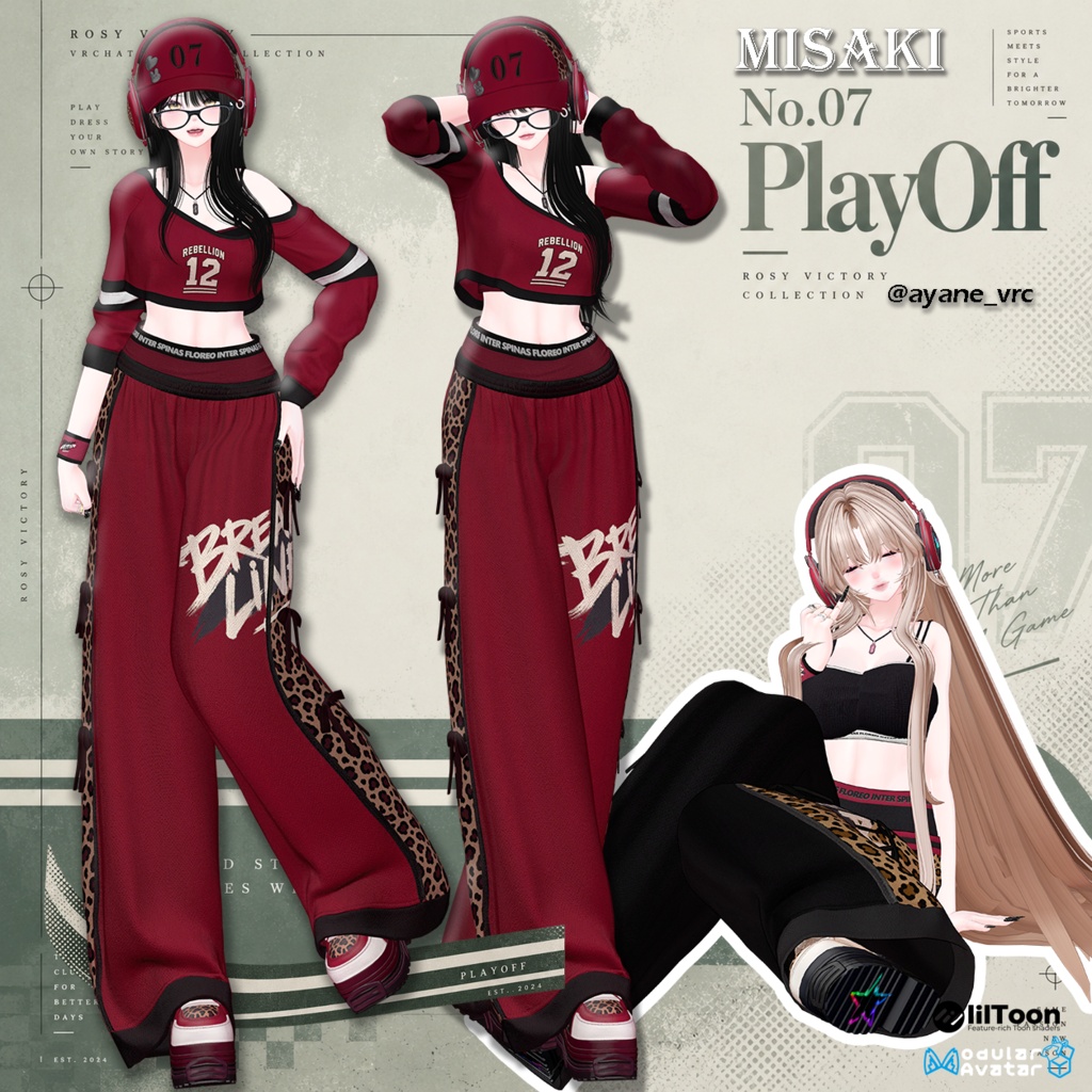 34%Sale💫No.07 PlayOff💫 (22アバター対応)