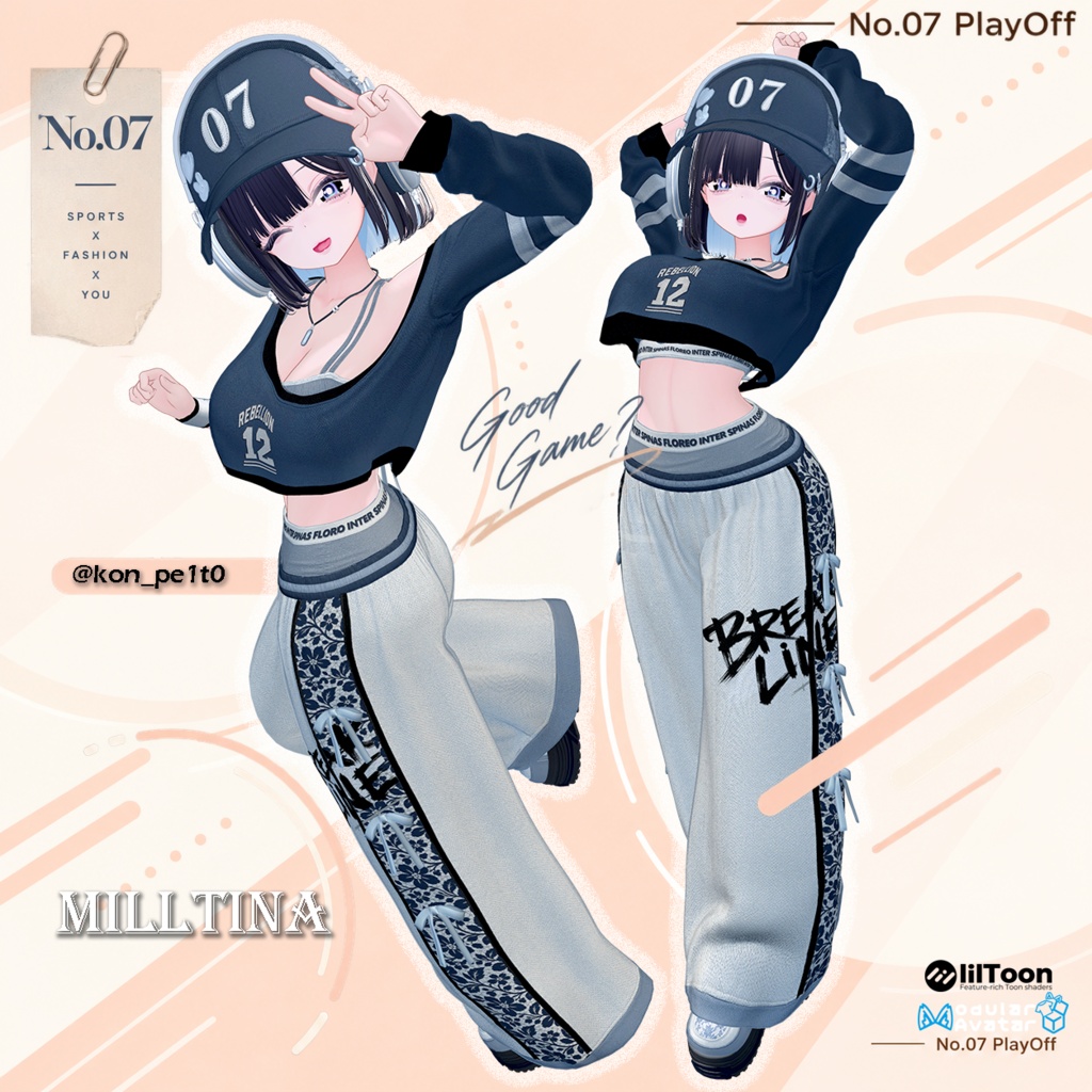 34%Sale💫No.07 PlayOff💫 (22アバター対応)