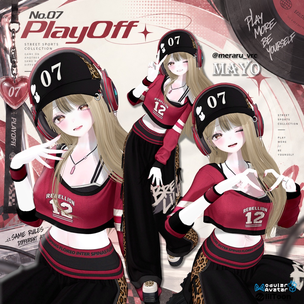 34%Sale💫No.07 PlayOff💫 (22アバター対応)