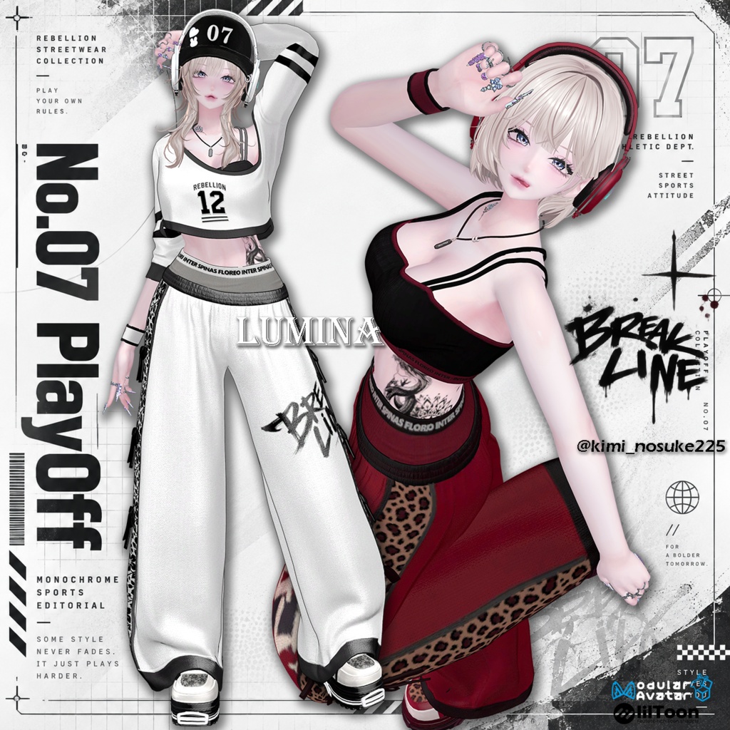 34%Sale💫No.07 PlayOff💫 (22アバター対応)