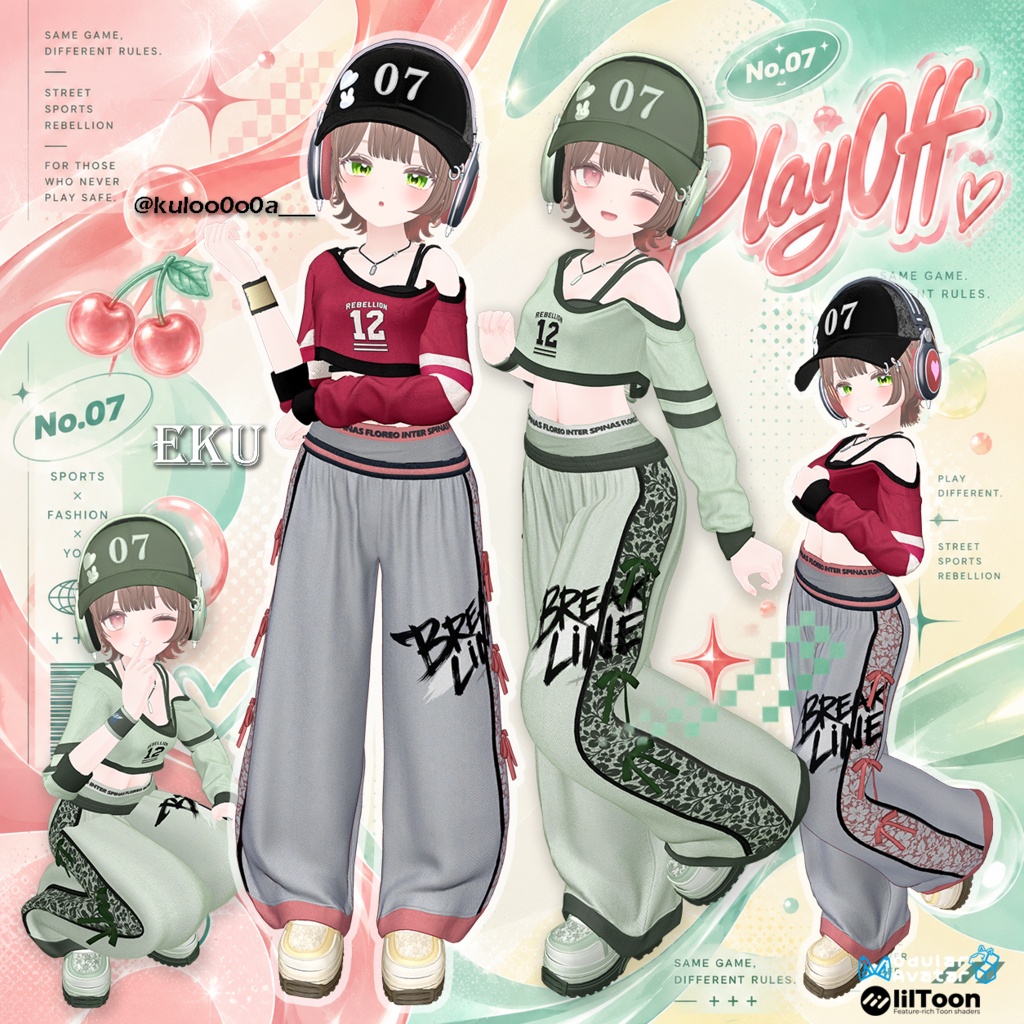 34%Sale💫No.07 PlayOff💫 (22アバター対応)
