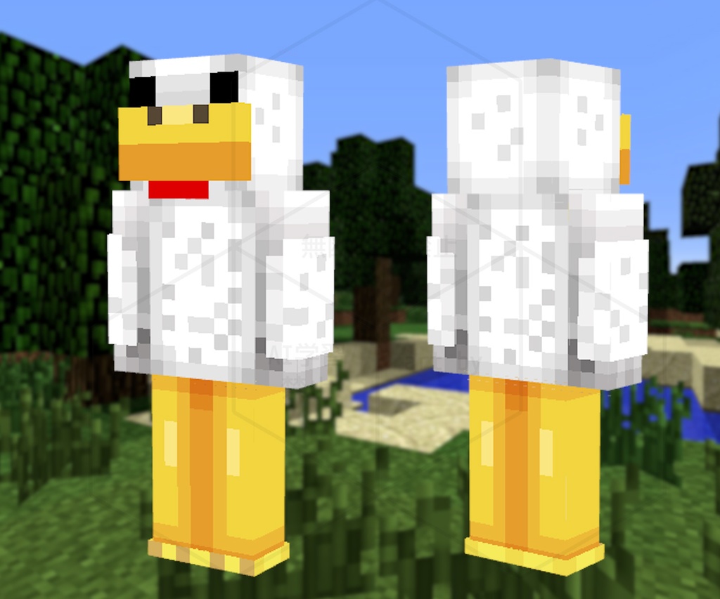 マインクラフト　マイクラ　スキン　ニワトリ