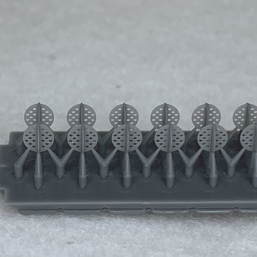 舵柄信号標 1/350 Z16+O16個 3Dプリンターレジンパーツ 艦船模型