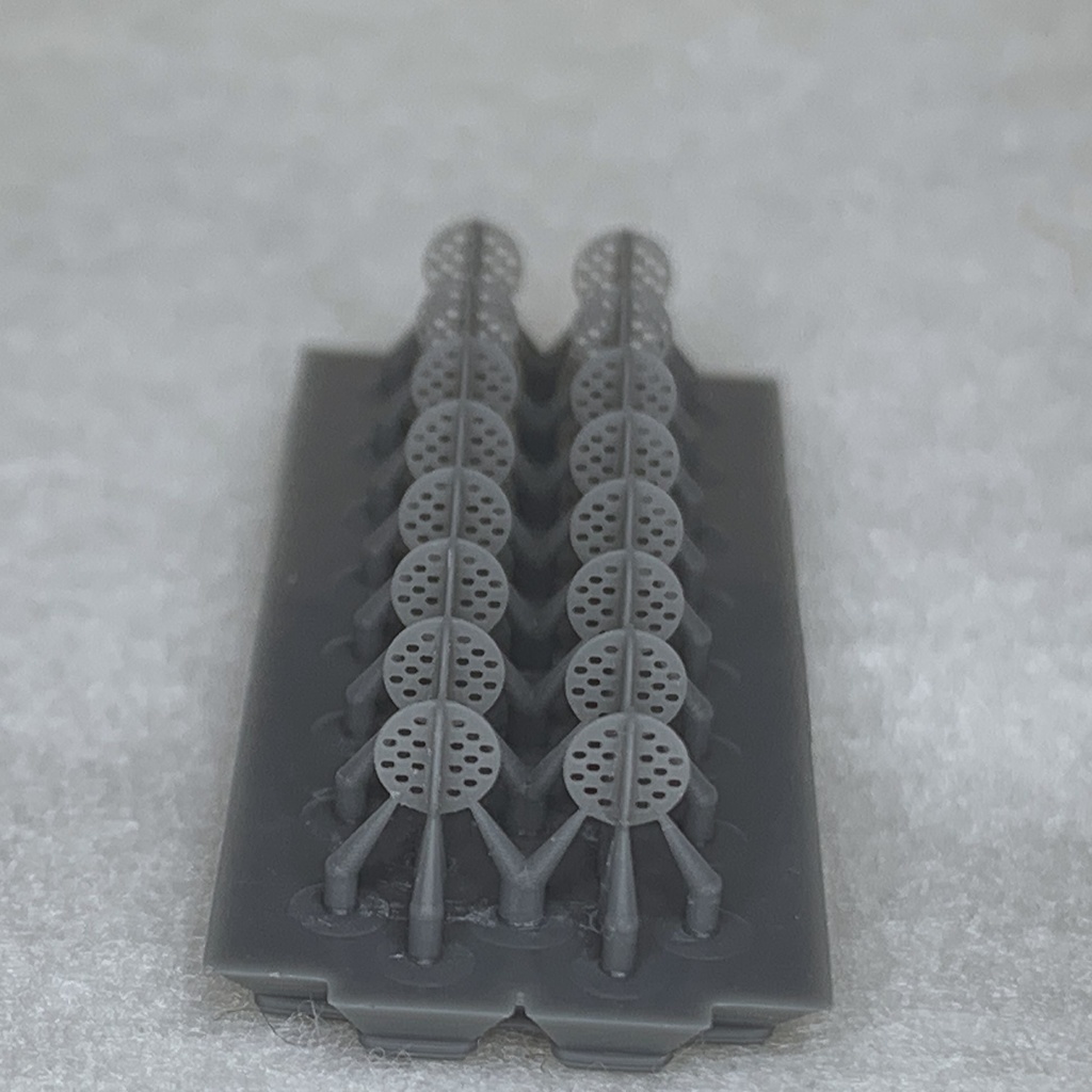 舵柄信号標 1/350 Z16+O16個 3Dプリンターレジンパーツ 艦船模型