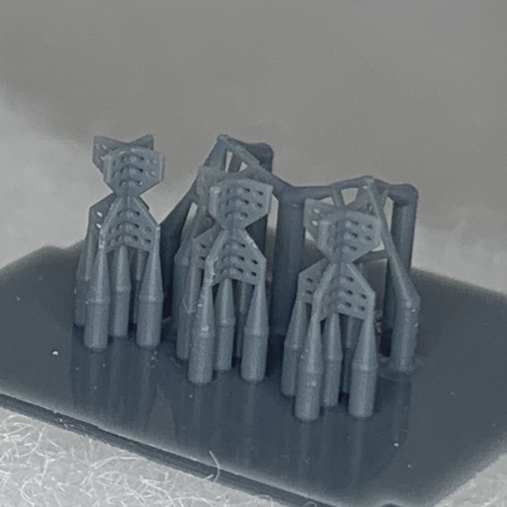 舵柄信号標Z/O 2種・速力標・風速風向旗セット 1/350 3Dプリンターレジンパーツ 艦船模型