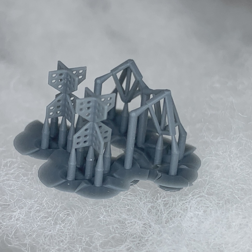 舵柄信号標Z/O 2種・速力標セット 1/200 3Dプリンターレジンパーツ 艦船模型