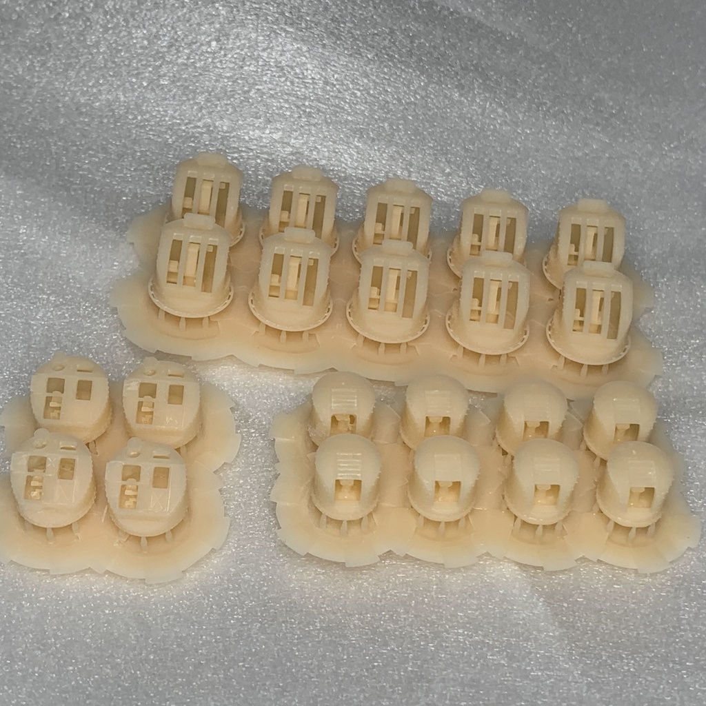 機銃射撃装置&機銃射撃指揮装置&探照灯管制器セット 1/200 大和用 3Dプリンターレジンパーツ 艦船模型