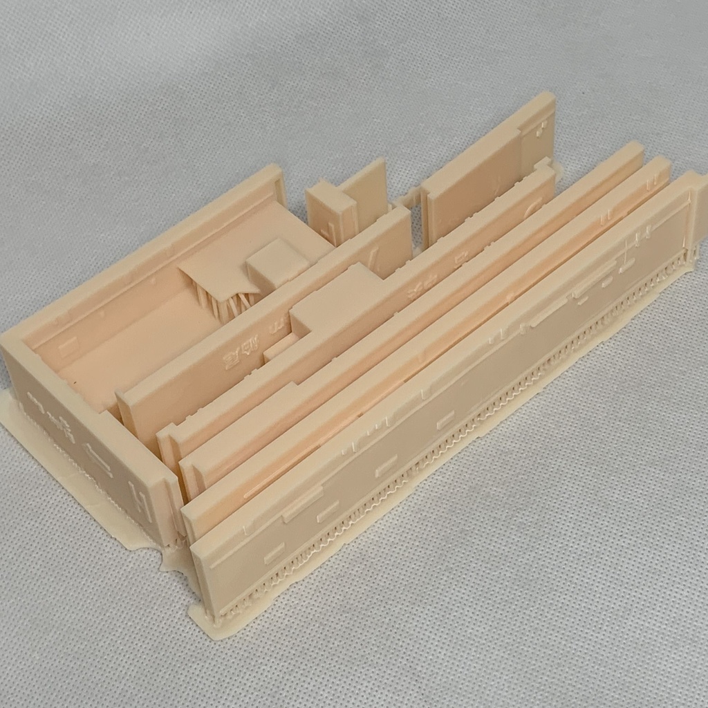 アメリカ海軍 空母 ジェラルド・R・フォード 1/350用 格納庫 3Dプリンターレジンパーツ 艦船模型