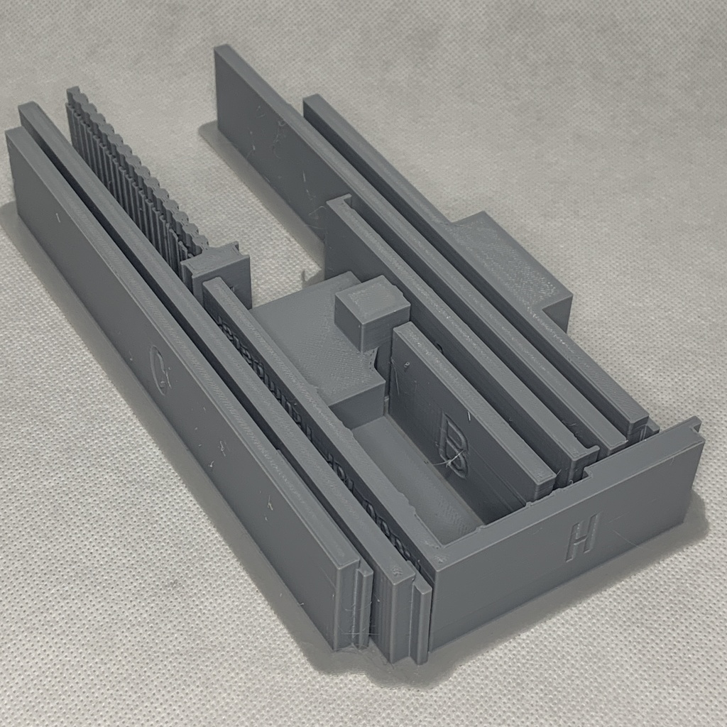 アメリカ海軍 空母 ジェラルド・R・フォード 1/350用 格納庫 3Dプリント レジンパーツ 艦船模型
