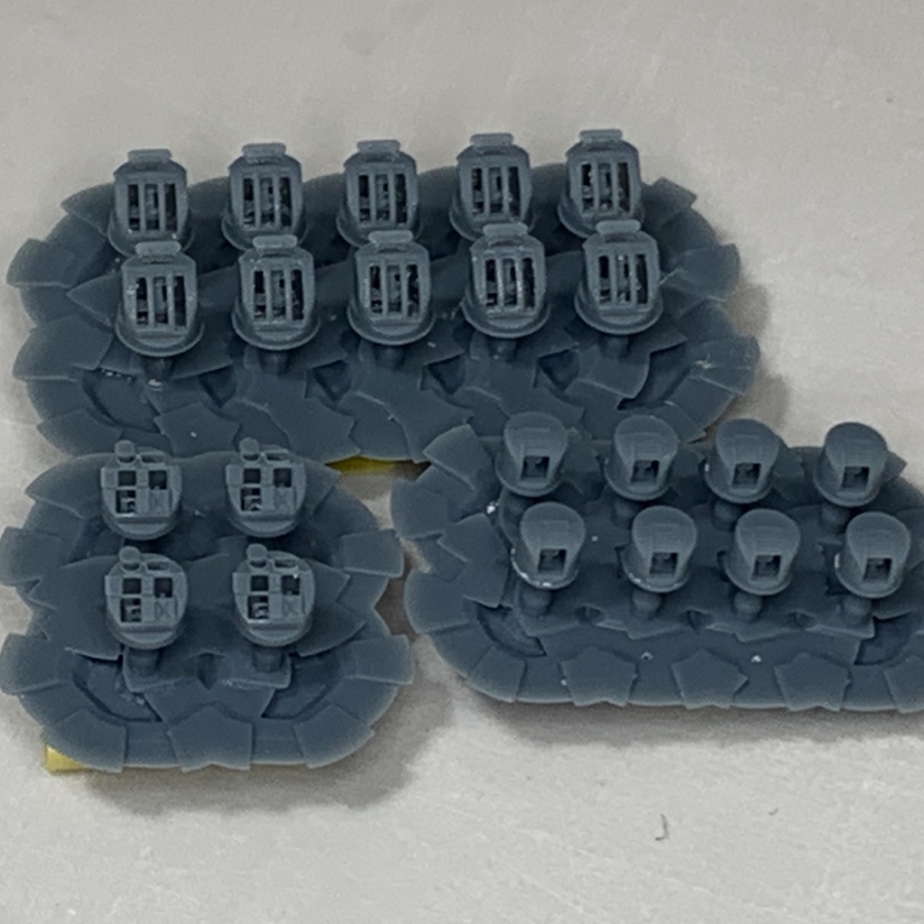 機銃射撃装置&指揮装置&探照灯管制器 戦艦大和セット 1/700 3Dプリント レジンパーツ 艦船模型