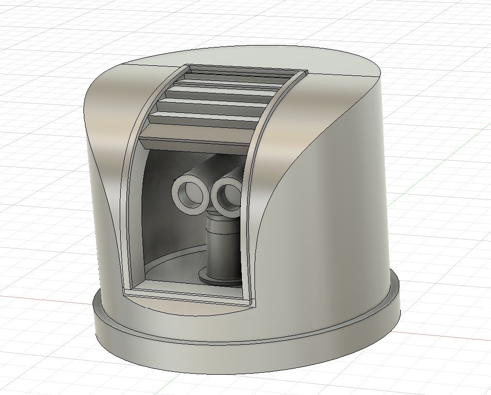 機銃射撃装置&指揮装置&探照灯管制器 戦艦大和セット 1/700 3Dプリント レジンパーツ 艦船模型