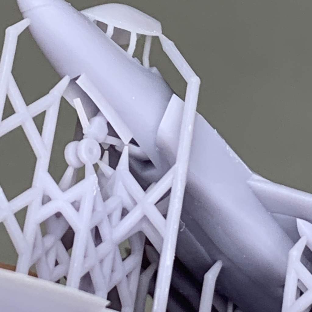 F-35C 4機 アメリカ海軍 空母艦載機 1/350 3Dプリント レジンパーツ 艦船模型